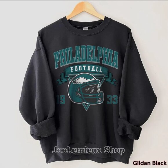 Philadelphia Eagles Shirt Sweatshirt, 1933 Philadelphia Eagles Philly Sweater - Picture 1 of 3